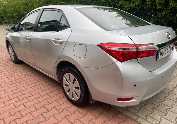 Toyota Corolla cena 29500 przebieg: 288950, rok produkcji 2016 z Warszawa małe 379